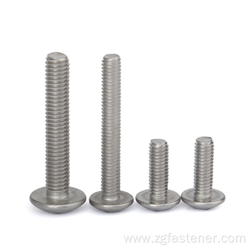 Stainless Stee316 Cross recessed mushroom head screws